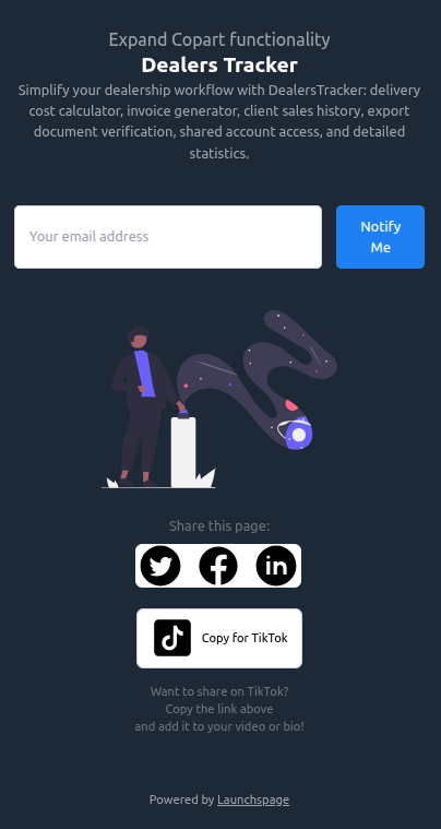 Startup Landing Page